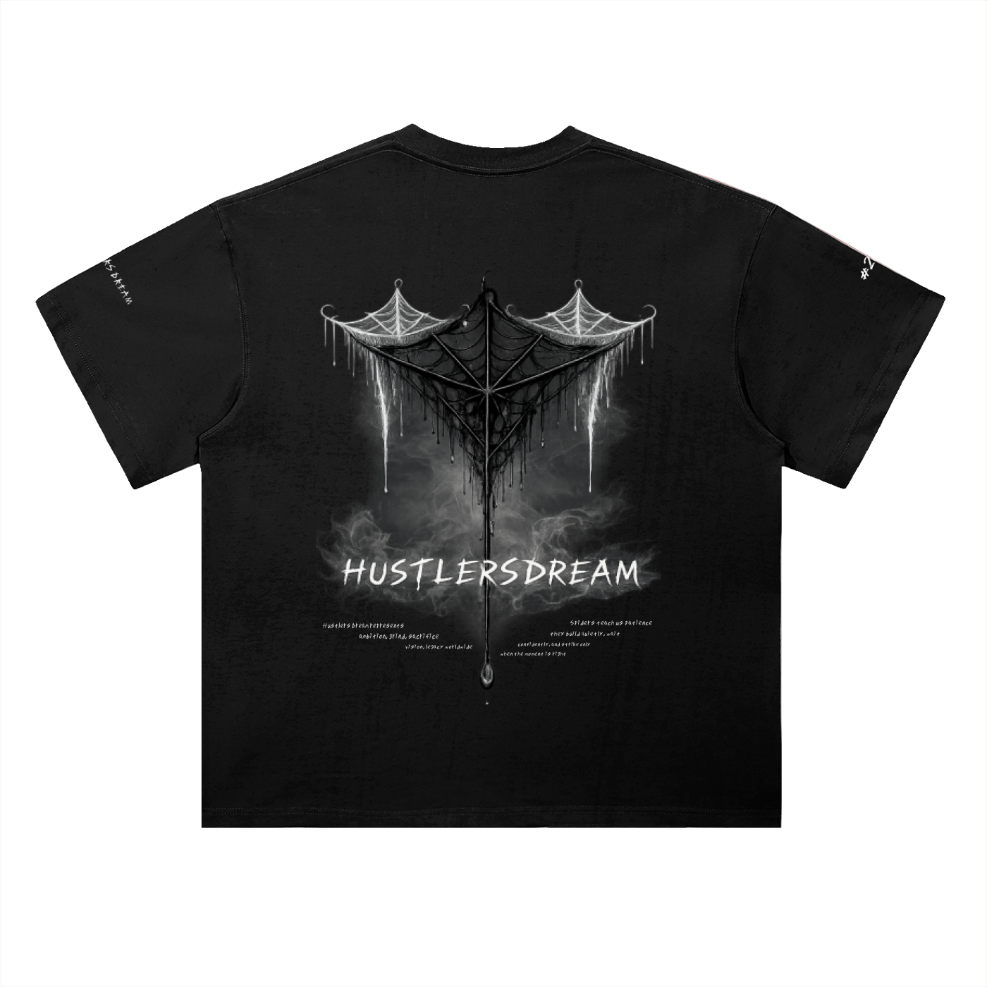 Hustlers Dream creation Heavyweight Drop Shoulder Cotton T-Shirt