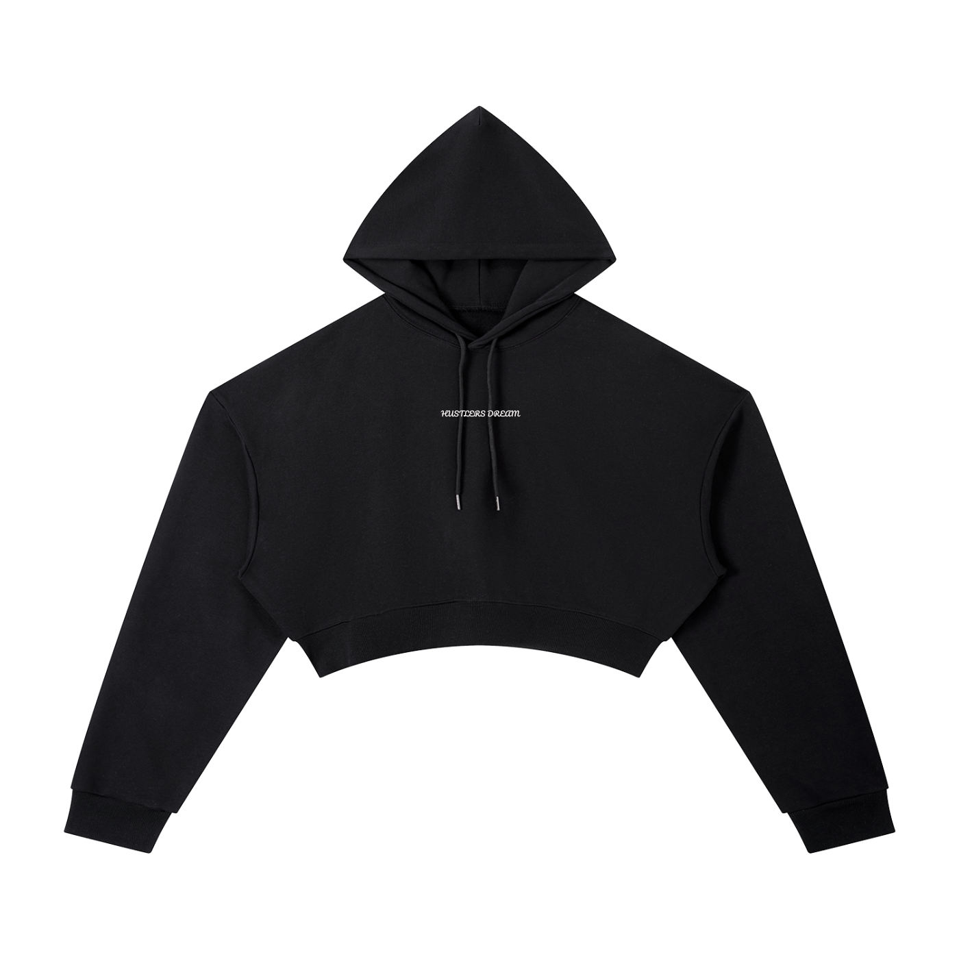 Hustlers Dream Essential Cropped Hoodie